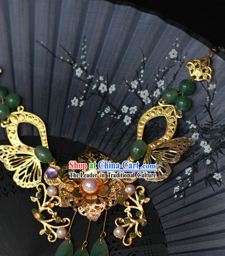 Ancient Chinese Handmade Butterfly Jewelry and Hair Accessories