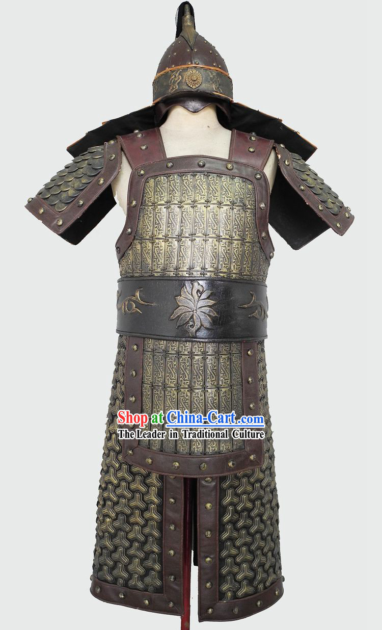 Ancient Chinese Military Armor Uniforms for Men