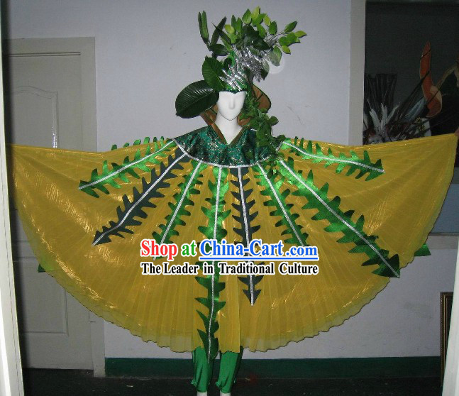 Traditional Chinese Tree Dance Costumes for Women
