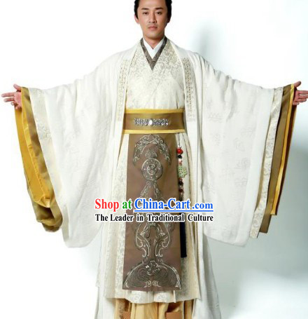 Ancient Prime Minister Hanfu Clothing for Men