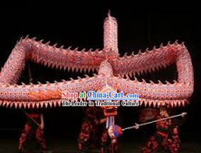 Supreme Happy Events Celebration Fluorescent Dragon Dancing Costumes Complete Set