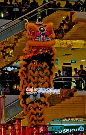 Holiday Play and Display Lion Dance Costume Complete Set