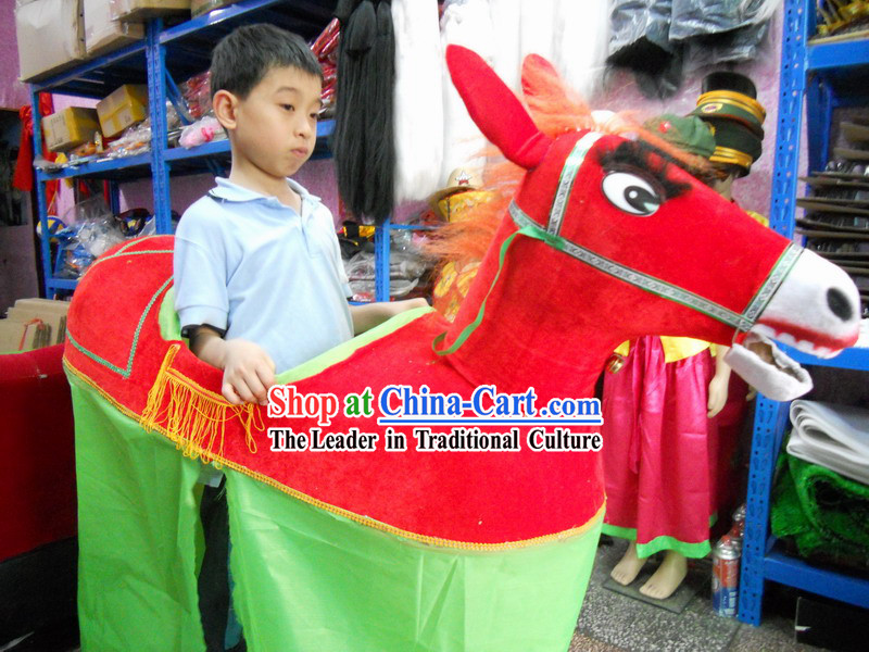 Chinese Lunar New Year Horse Year Horse Costume for Children