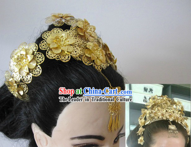 Ancient Chinese Imperial Princess Phoenix Headpieces