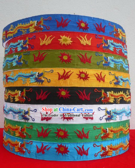 Traditional Chinese Opera Dragon Embroidery Belt