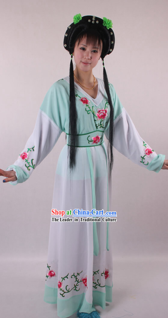 Traditional Chinese Shaosing Opera Female Costumes