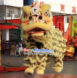 Traditional Chinese New Year Lion Dance Costume Complete Set