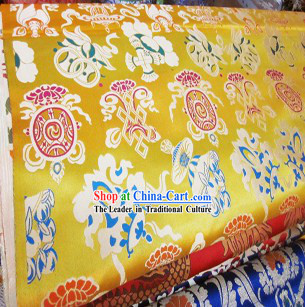 Traditional Chinese Tibetan Clothes Brocade Fabric
