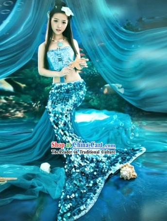 Traditional Chinese Mermaid Costume for Women