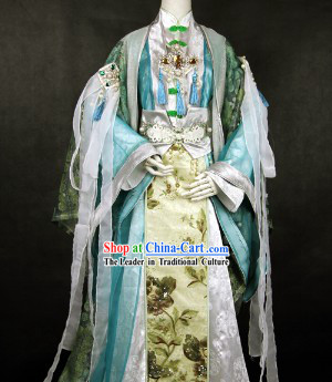 Traditional Ancient Chinese Cosplay Guzhuang Costumes Complete Set