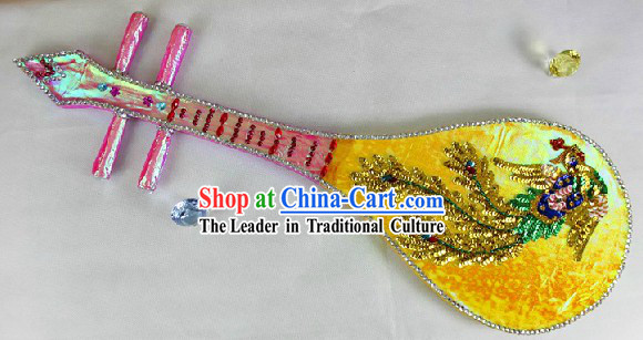 Traditional Handmade Chinese Lute Prop for Kids