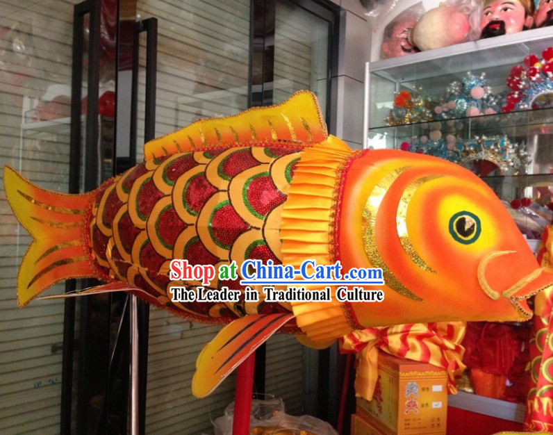 Traditional Chinese Lunar New Year Decoration Fish Dance Costume
