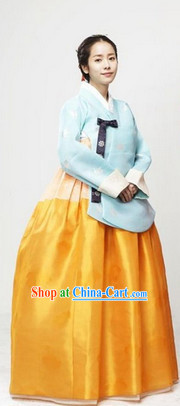 Ancient Korean Imperial Hanbok Clothes for Women