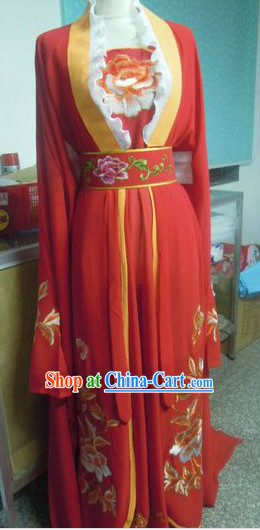 Chinese Romantic Red Wedding Dress