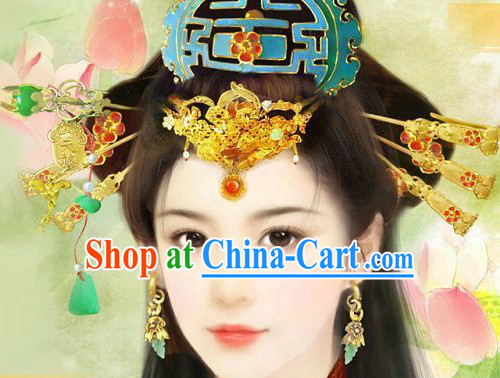 Asian Classical Wedding Hair Accessories