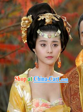 Yang Guifei Tang Empress Hair Accessories and Wig