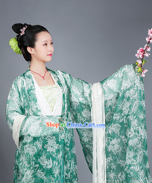 Pure Silk Daxiushan Formal Wear of Royal Chinese Women