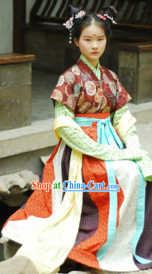 Han Dynasty Female Clothes