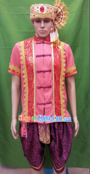 Southeast Asia Traditional Wedding Clothing for Men