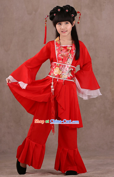 Chinese Classical Performance Costumes for Children