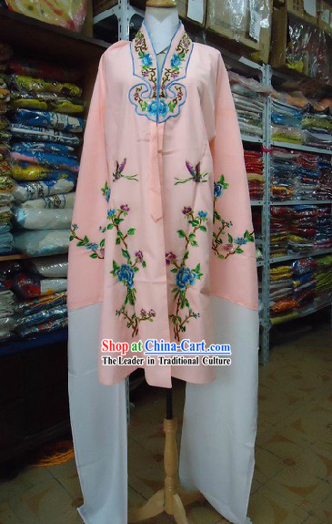 Traditional Chinese Embroidered Flower Long Sleeves