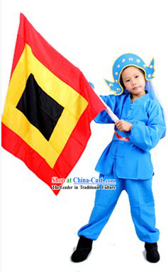 Traditional Chinese Dragon Dancer Costumes for Kids