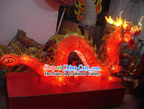 Handmade Dragon Dance Arts and Crafts for Display or Collection