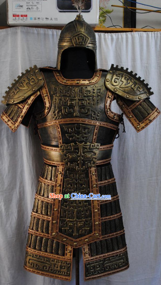 Chu Han Dynasty Cavalier Armor Costumes Complete Set