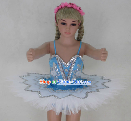 Professional Stage Performance Ballet Tutu Costumes for Kids