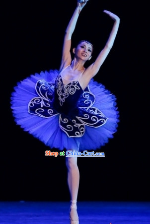 Blue Ballet Dance Tutu for Adults or Kids