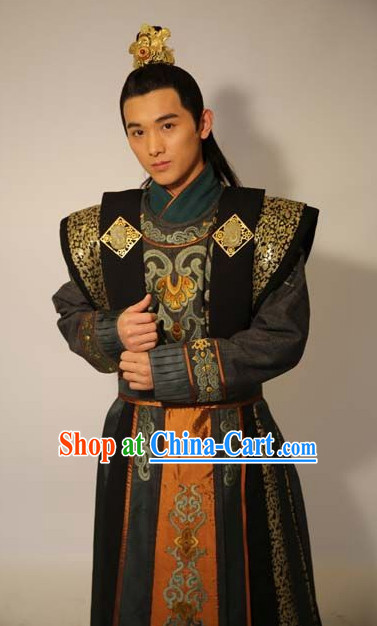 Chinese Tang Dynasty Prince Men Clothes