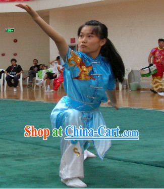 Top Kung Fu Tai Chi Silk Uniform
