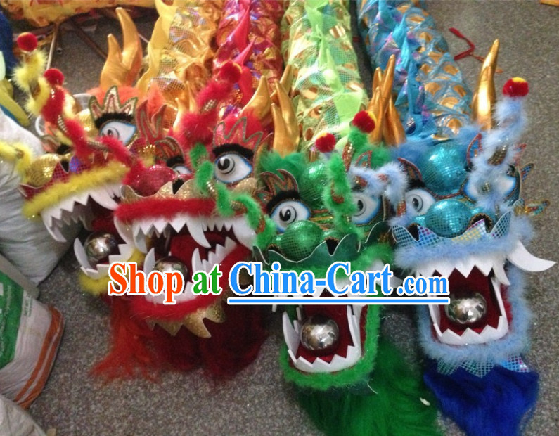 Chinese dragon dancing costumes