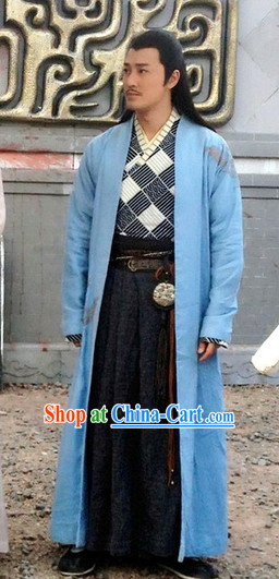 Ancient Chinese Adult Knight Costume for Men