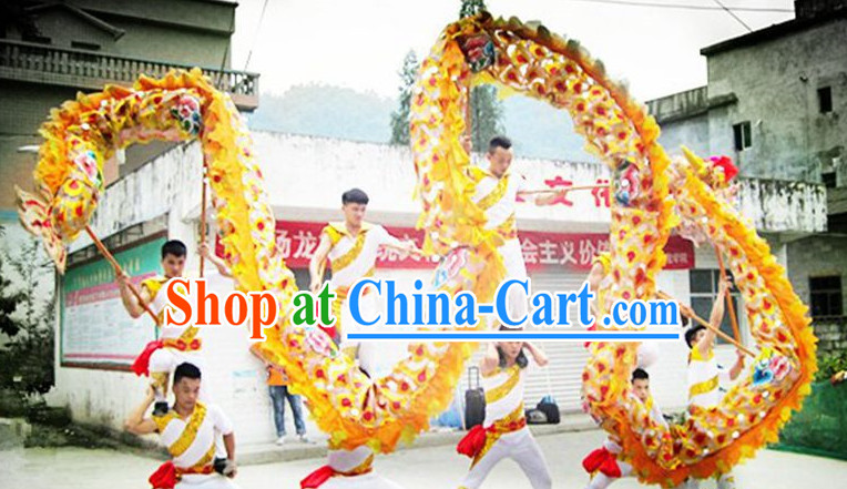 Peking Olympic Gmaes National Dragon Dance Equipment Complete Set