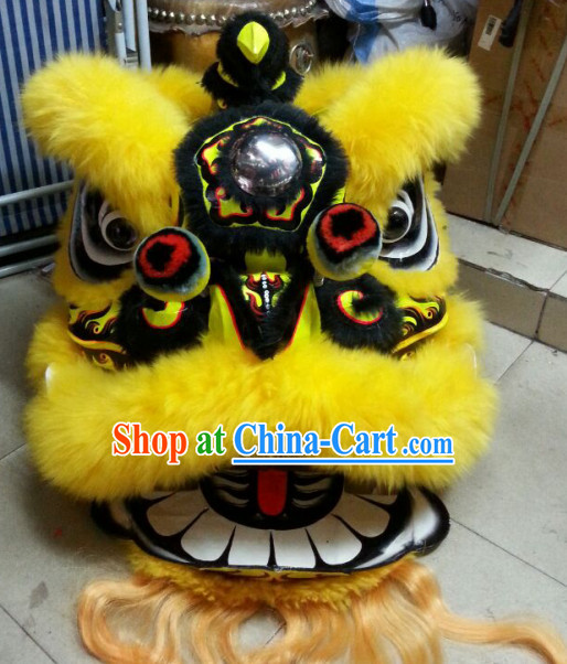 Top Chinese Lunar New Year Celebration Lion Dance Costume Complete Set