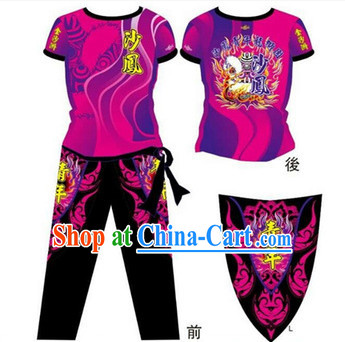 Chinese Dragon and Lion Dancers Suits