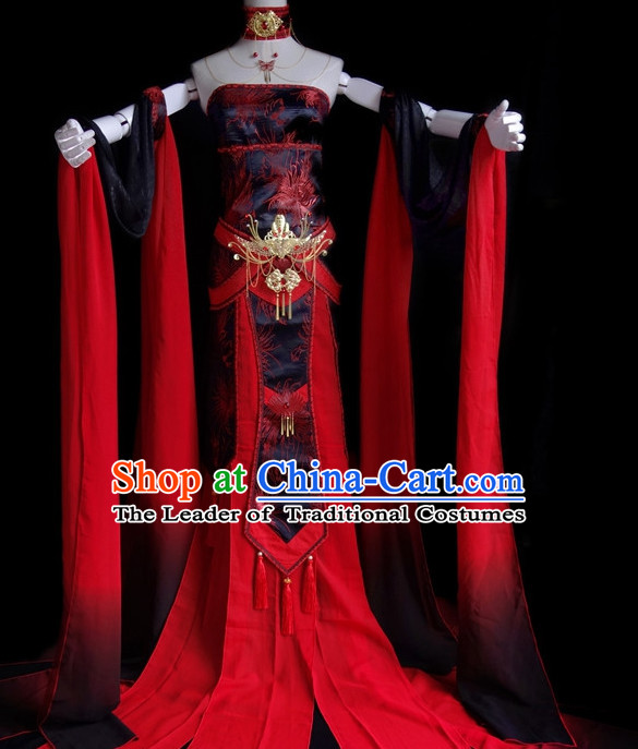 Asian Chinese Fairy Halloween Costumes Complete Set