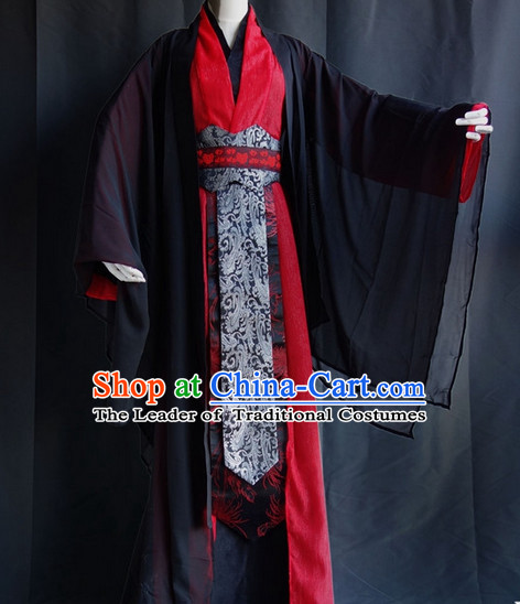 Asian Chinese Hanfu Costumes Complete Set