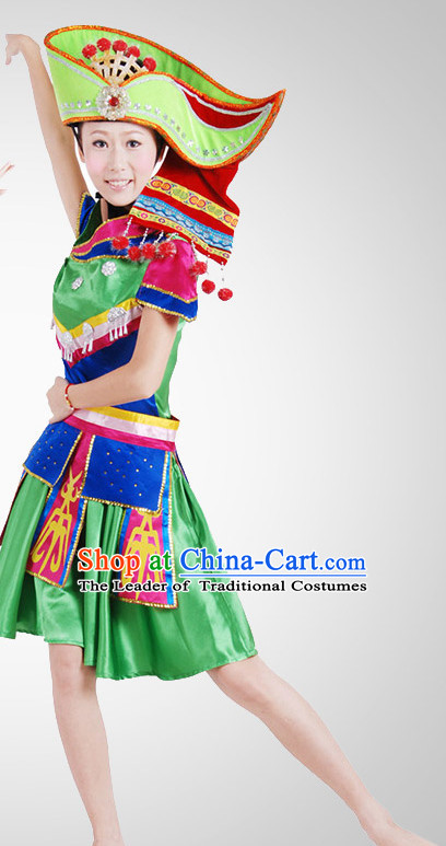 Chinese Folk Dance Costume Wholesale Clothing Discount Dance Costumes Dancewear Supply for Women