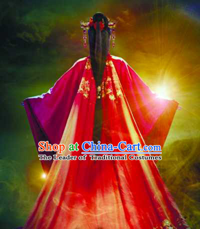 Chinese Shang Dynasty Myth Daji Su Da Ji Fox Spirit Fox Queen Costumes Chinese Costume