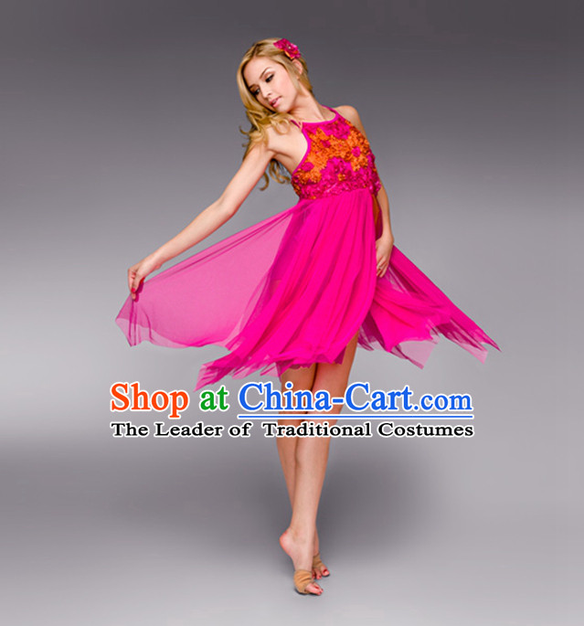Modern Dance Women Ballet Costumes Dancing Costumes Dancewear Dance Supply Free Custom Tailored Service
