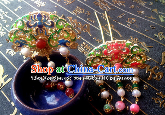 Chinese Ancient Style Headwear Headpieces Hair Jewelry Hairpin for Women