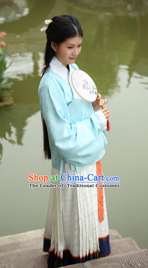 Ming Dynasty Clothing Ancient Chinese Costume Men Women Costumes Kids Garment Clothes