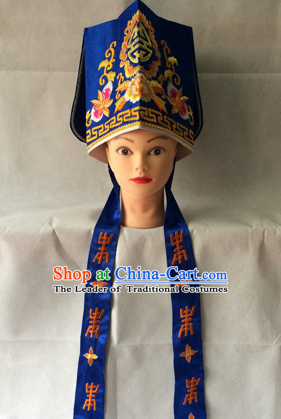Chinese Traditional Opera Taoist Hat for Men