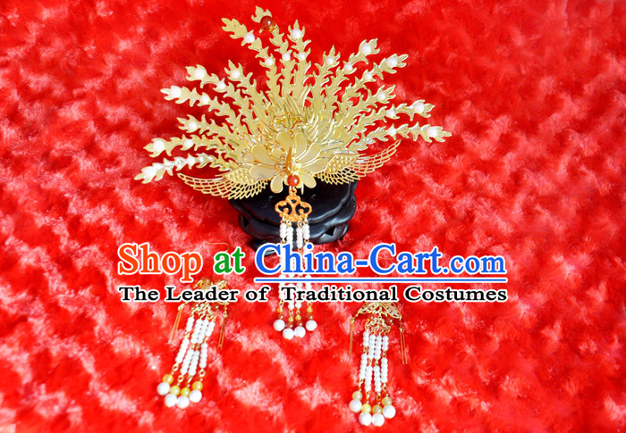 Chinese Handmade Imperial Phoenix Hair Accessories for Women