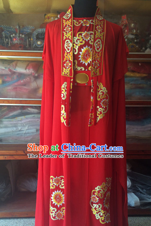 Chinese Opera Wedding Costume Clothes Dress China Costumes for Men