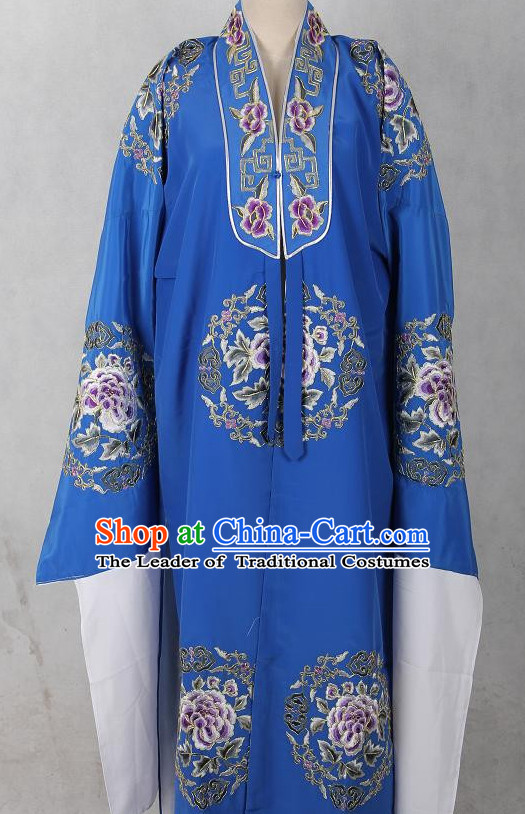 Chinese Opera Classic Embroidered Robe Costumes Chinese Costume Dress Wear Outfits Suits for Men