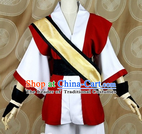 Ancient Asian Chinese Japenese Korean Knight Cosplay Costumes for Men
