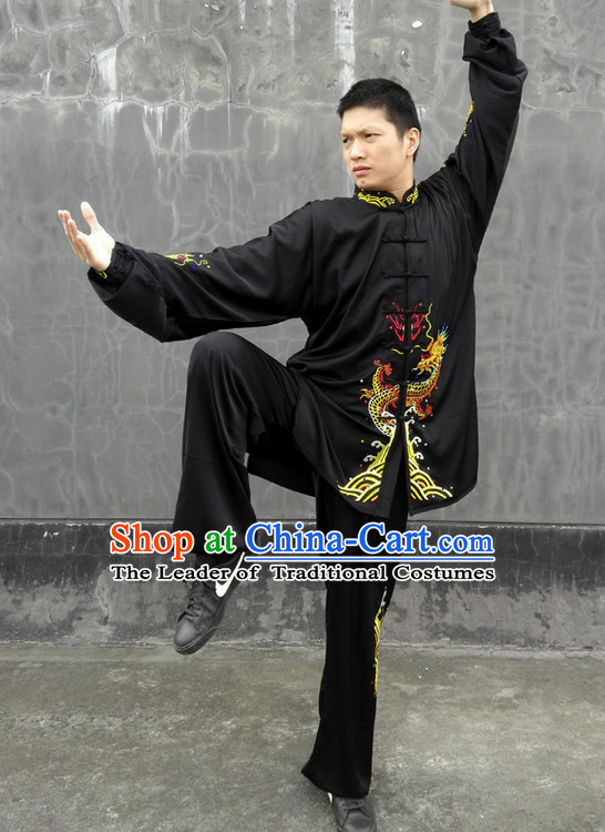Tai Chi Chuan Uniform Taekwondo Karate Outfit Aikido Wing Chun Kungfu Wing Tsun Boys